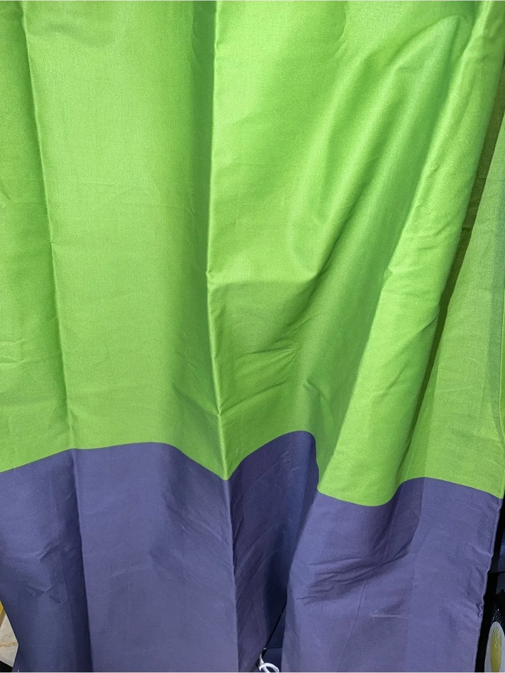 kate spade Bright Green Shower Curtain
